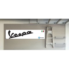 Vespa Garage/Workshop Banner